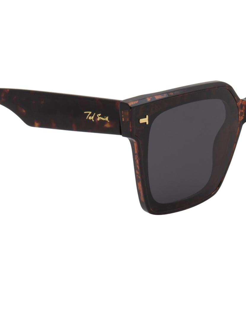 ted smith iconic square polarized grey sunglasses for mens womens - 21613085 - Standard Image - 5