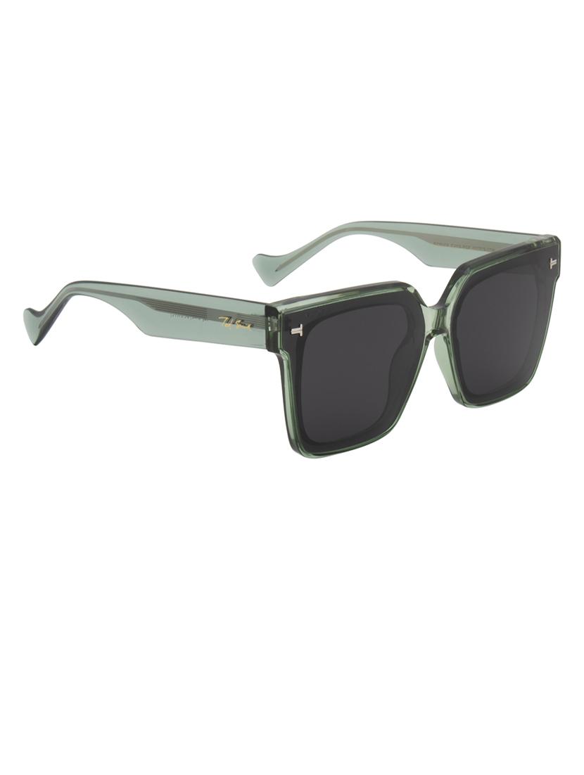 ted smith iconic square polarized grey sunglasses for mens womens - 21613086 - Standard Image - 3