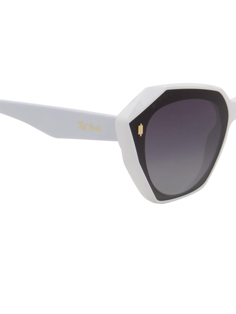 ted smith iconic cateye polarized brown sunglasses for womens - 21613095 - Standard Image - 5