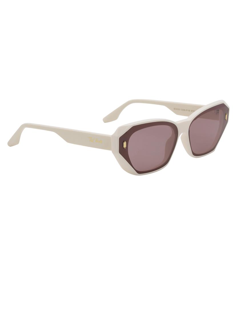 ted smith iconic cateye polarized pink sunglasses for mens womens - 21613096 - Standard Image - 3