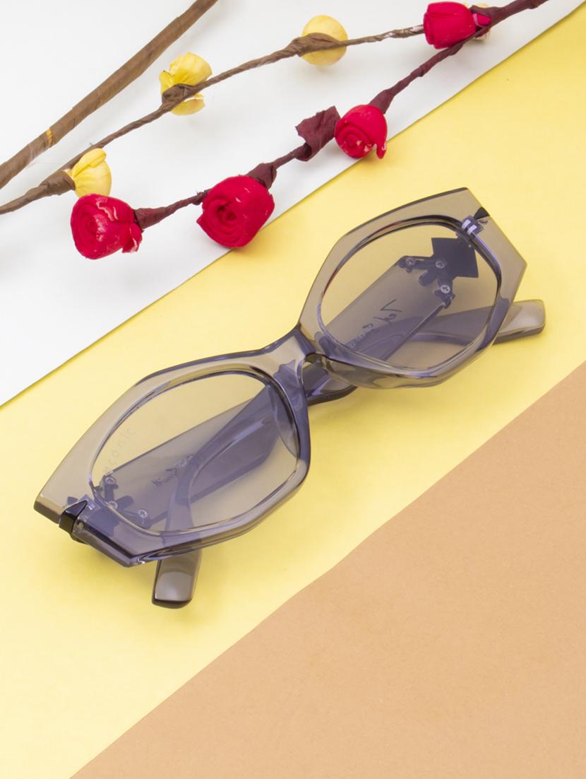 ted smith iconic cateye black sunglasses for womens - 21613098 - Zoom Image - 0