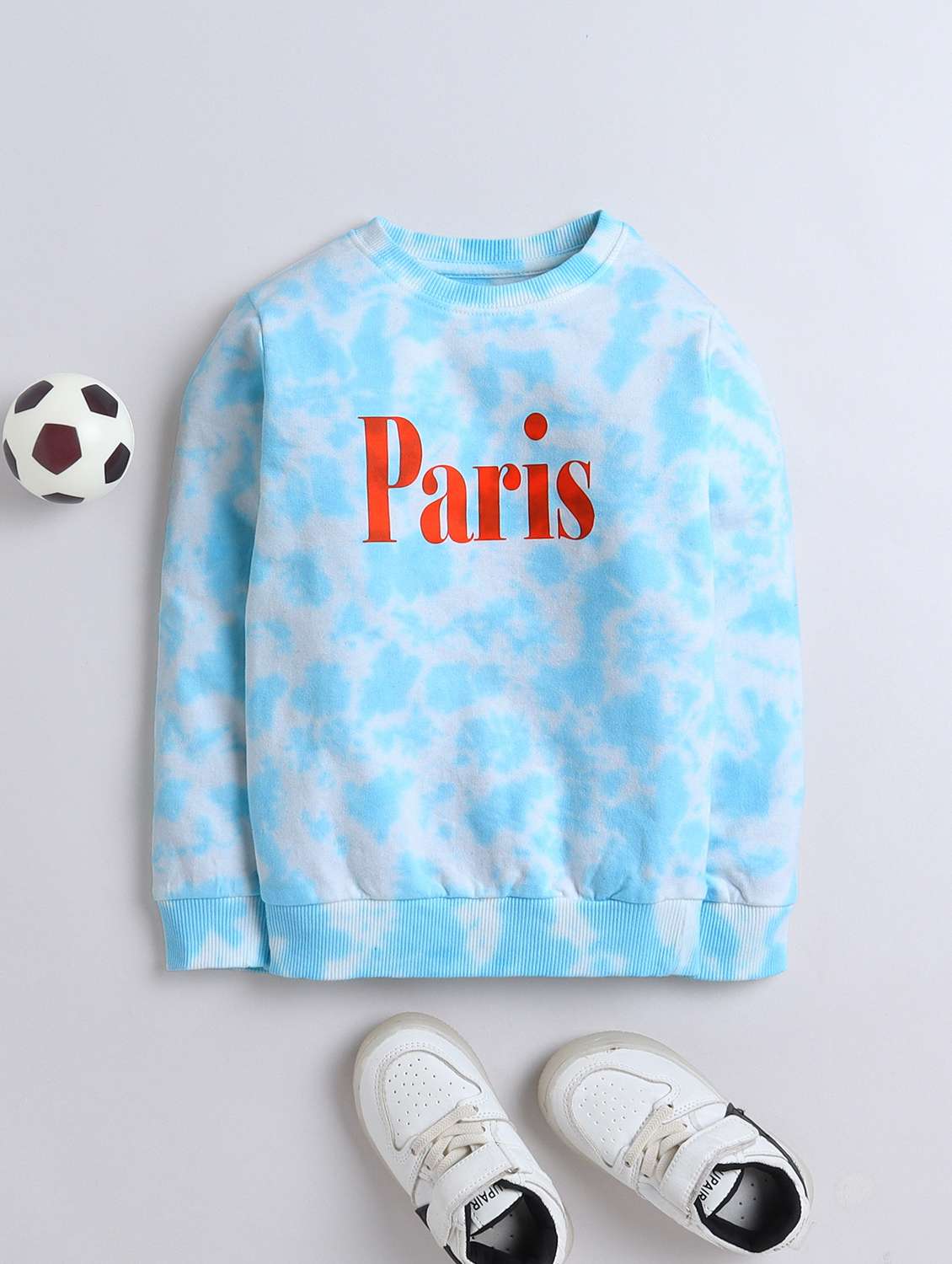 boys tie & dye typographic sweatshirts - 21613142 -  Zoom Image - 0