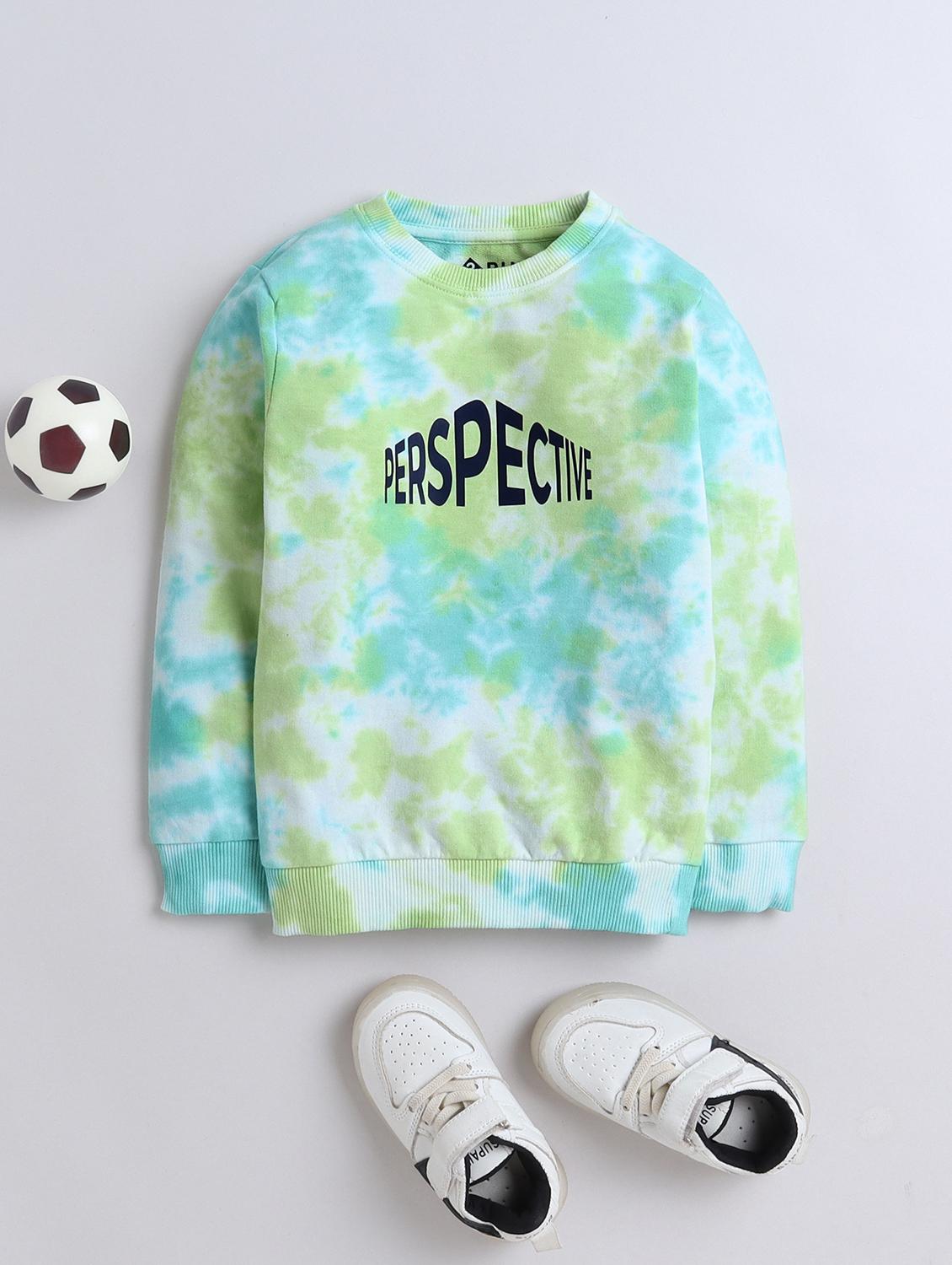 boys round neck tie & dye sweatshirt - 21613144 - Zoom Image - 0