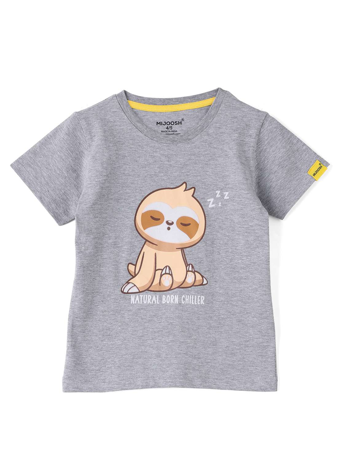 boys front print short sleeve t-shirt