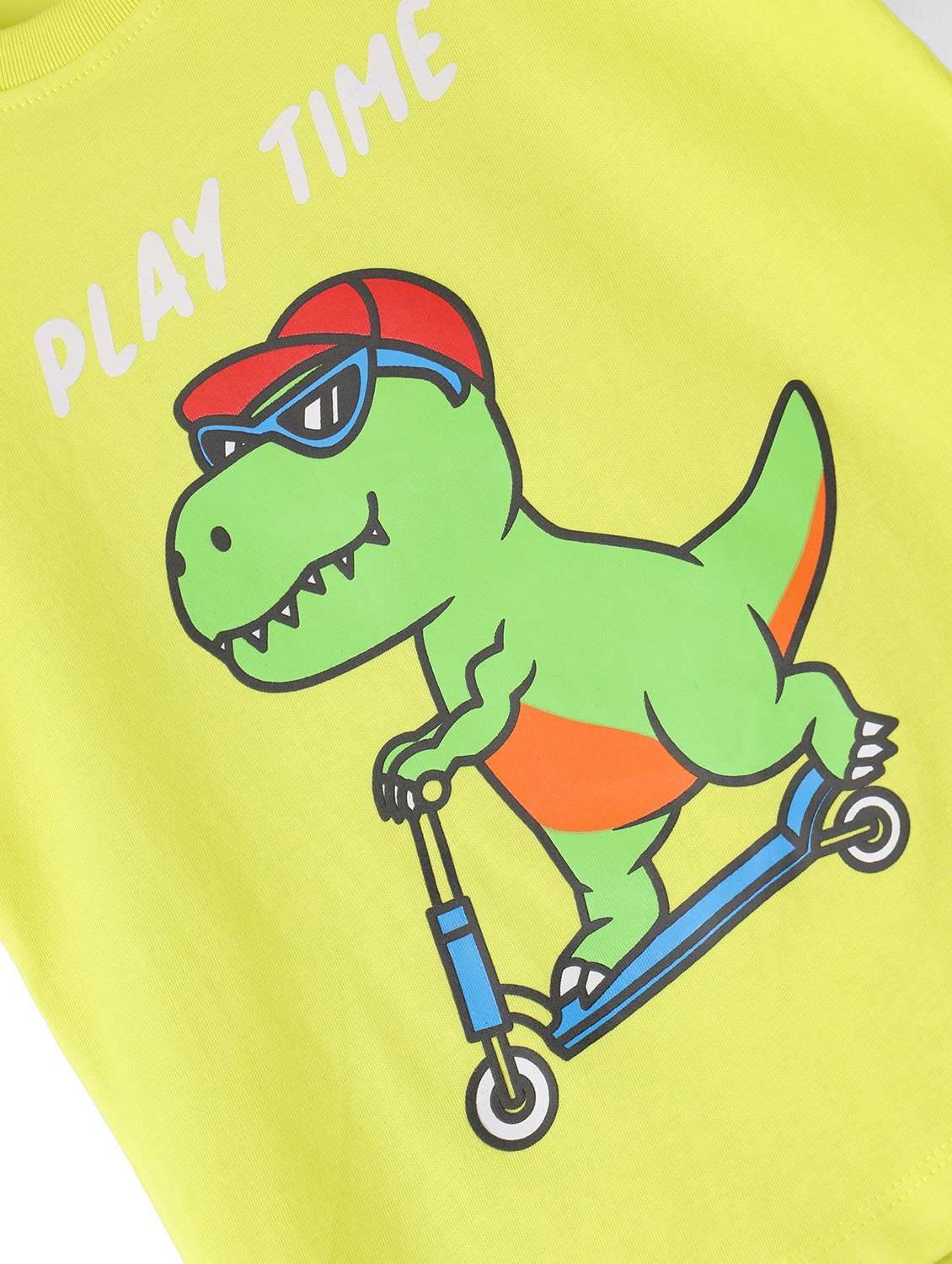boys front print short sleeve t-shirt - 21613334 - Standard Image - 3