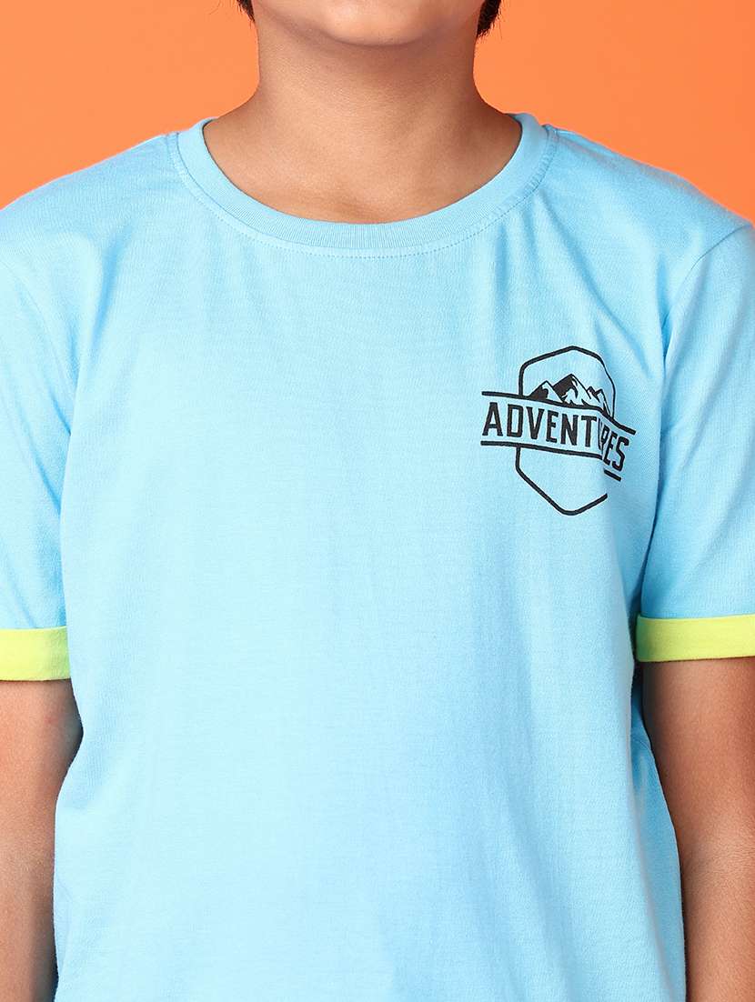 boys typography t-shirt & shorts - 21613354 -  Standard Image - 5