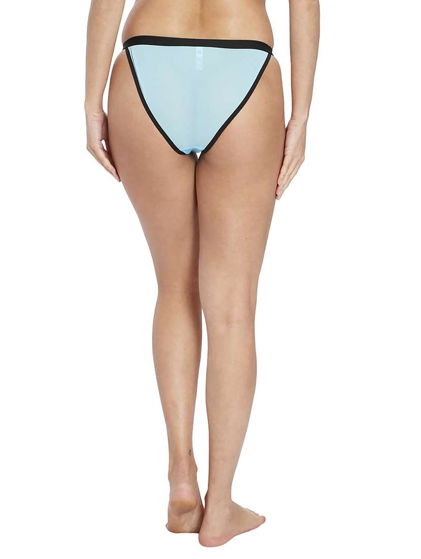 women light blue solid modal tanga panty - 21613594 -  Standard Image - 3