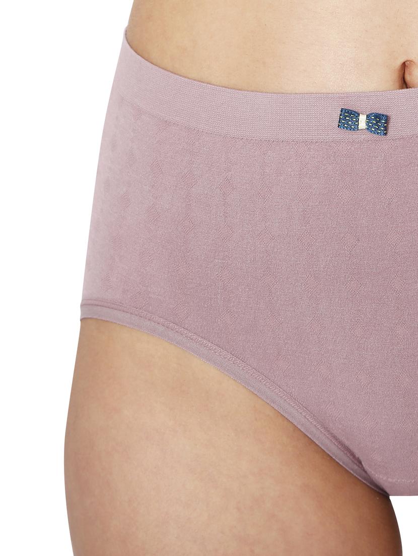 women solid bow detailed full coverage panty combo - 21613623 - Standard Image - 5