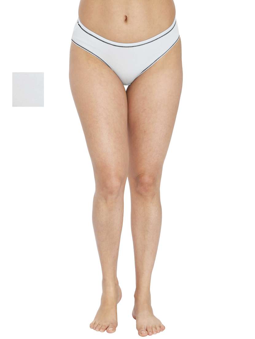 women solid full coverage panty combo