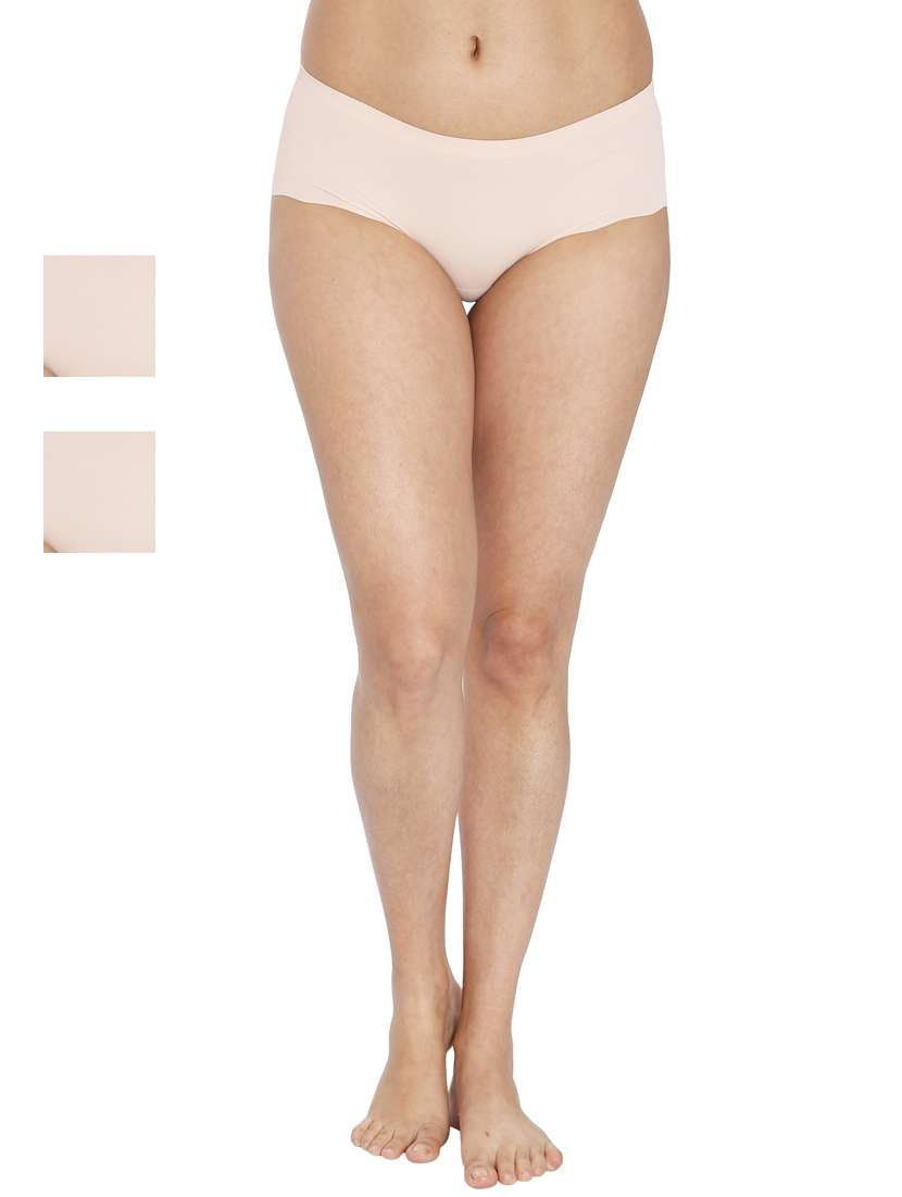 women solid full coverage panty combo
