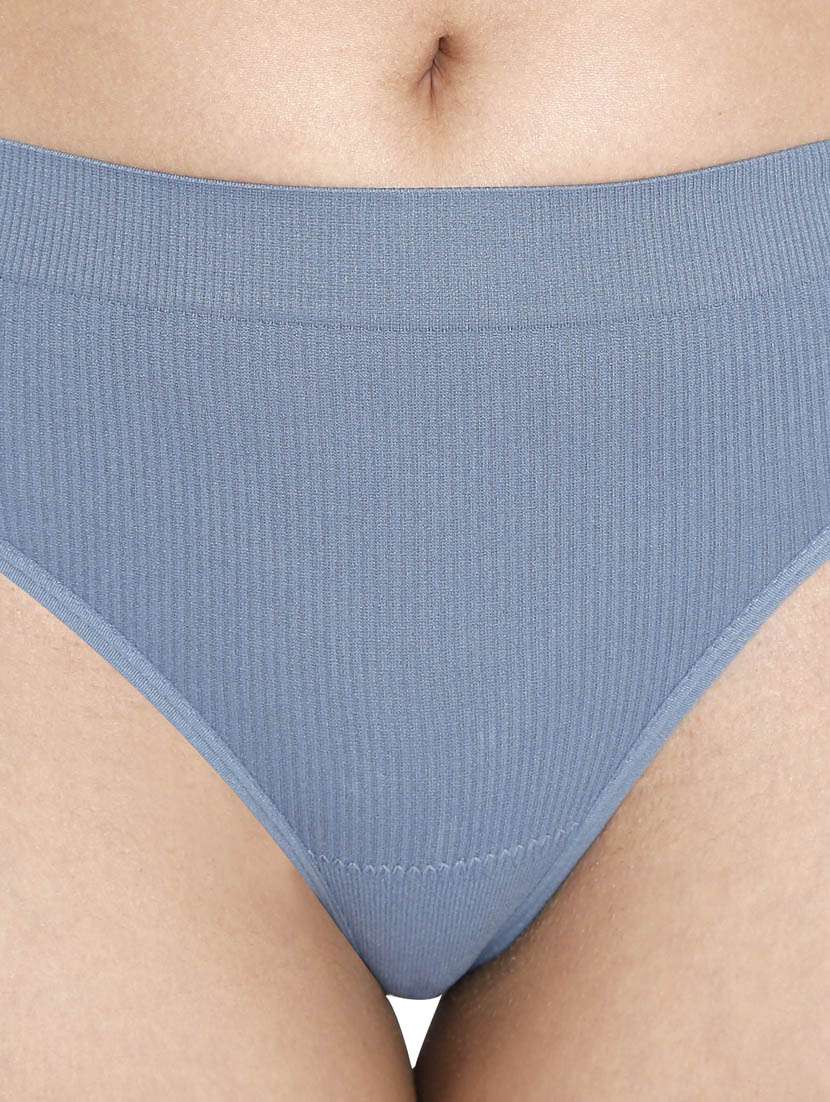 women light blue polyamide thongs panty - 21613761 -  Standard Image - 3