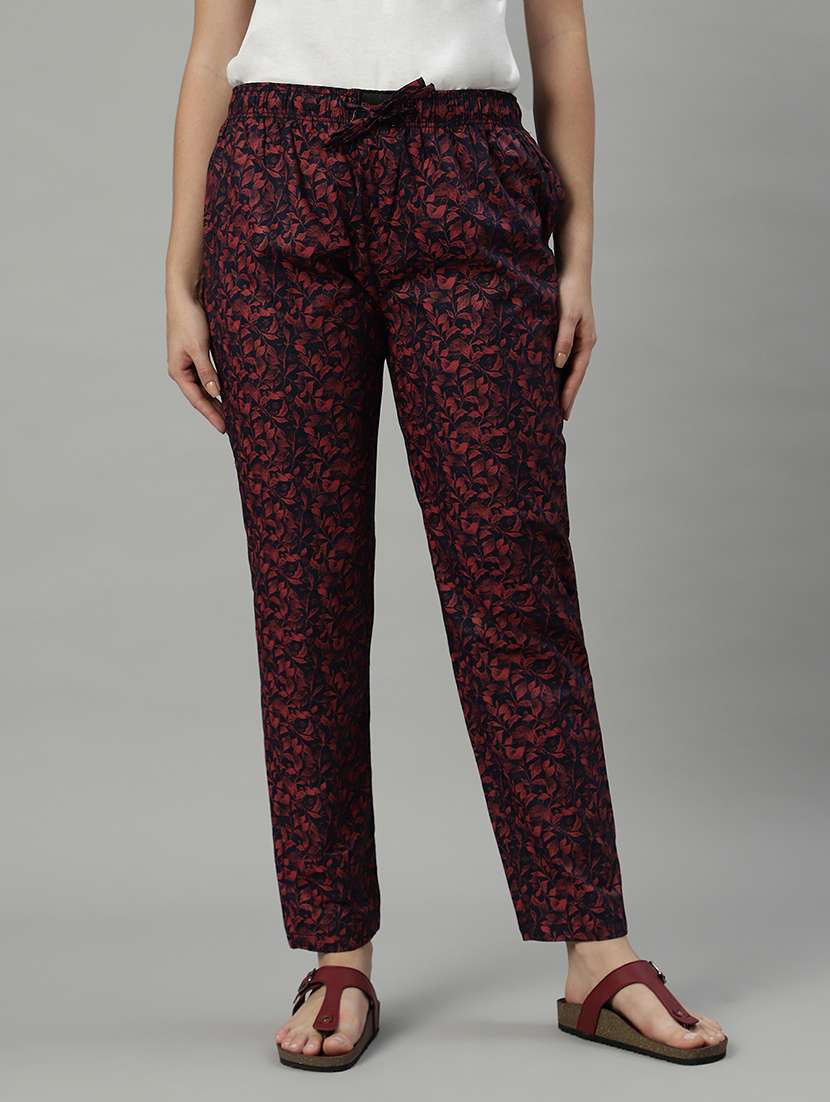 women mid-rise printed pajama - 21613917 - Zoom Image - 0