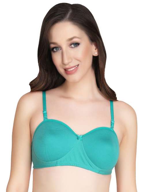 women solid full coverage regular bra - 21614127 - Standard Image - 0