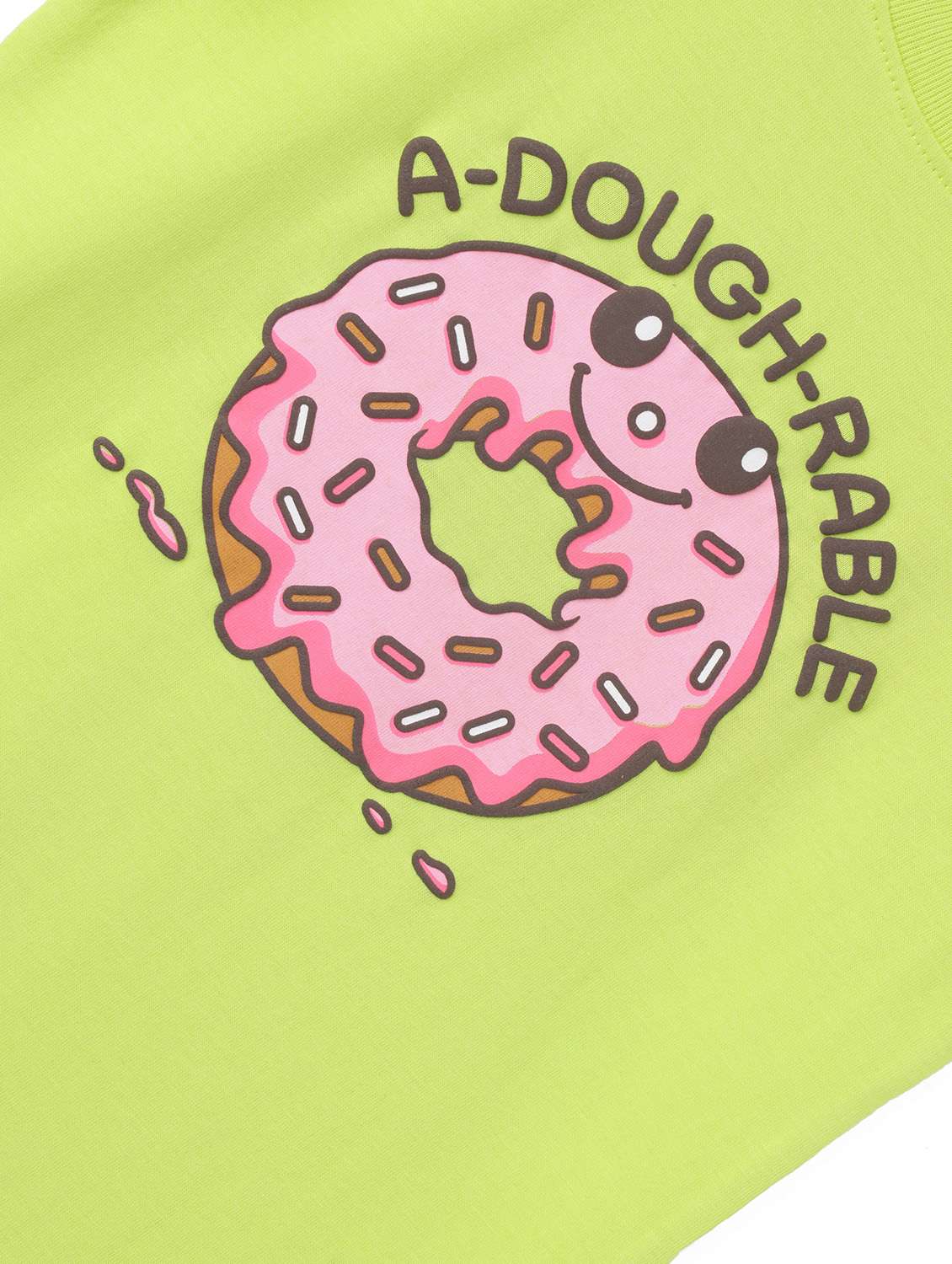 girls front print short sleeve t-shirt - 21614934 -  Standard Image - 3