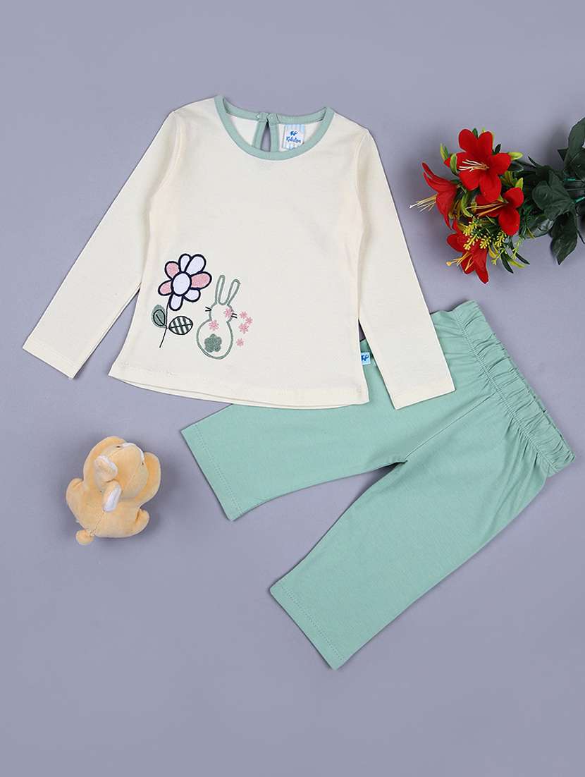 girls printed full length set - 21615678 - Zoom Image - 0