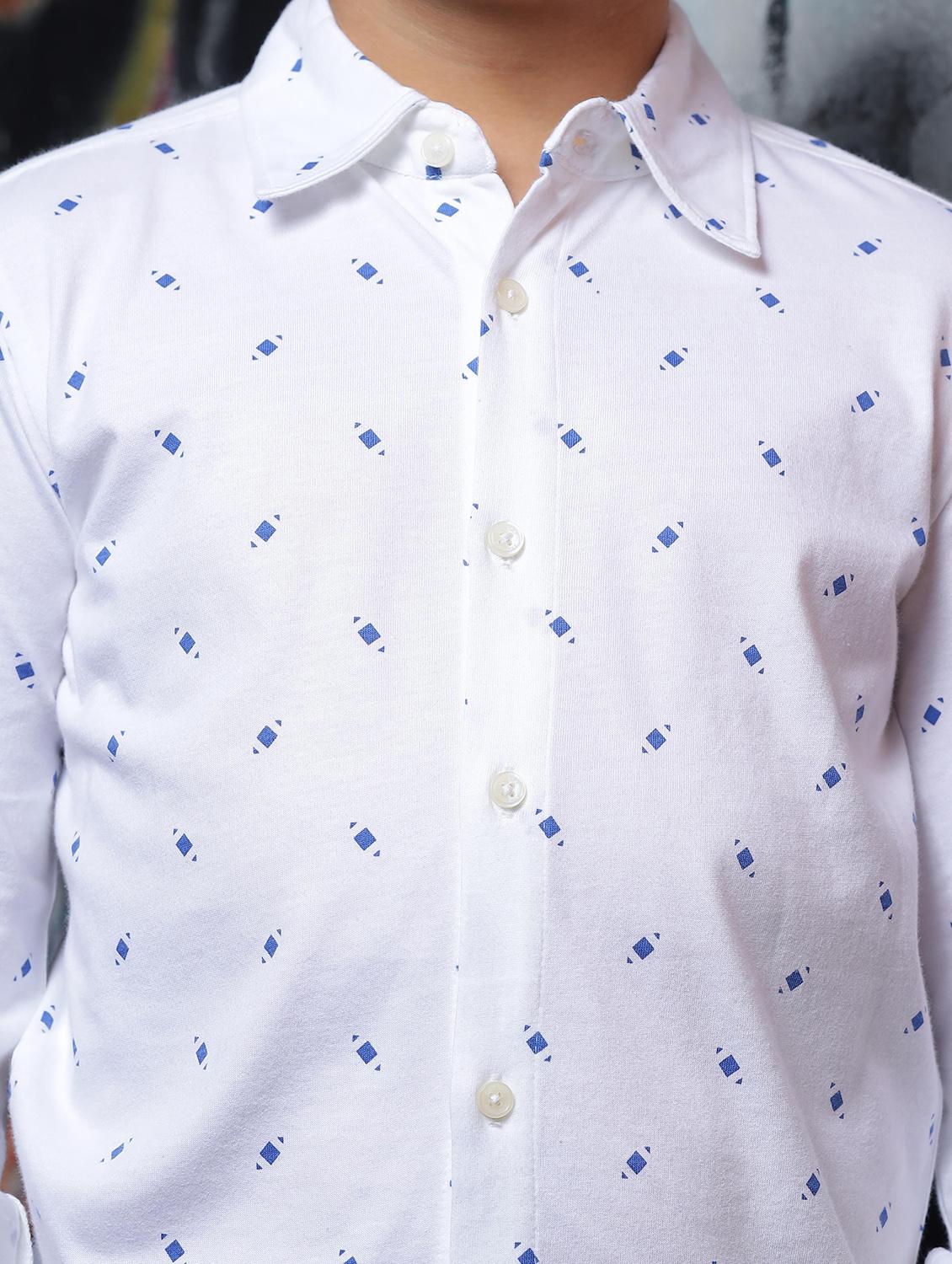boys printed long sleeves shirt - 21616001 - Standard Image - 5