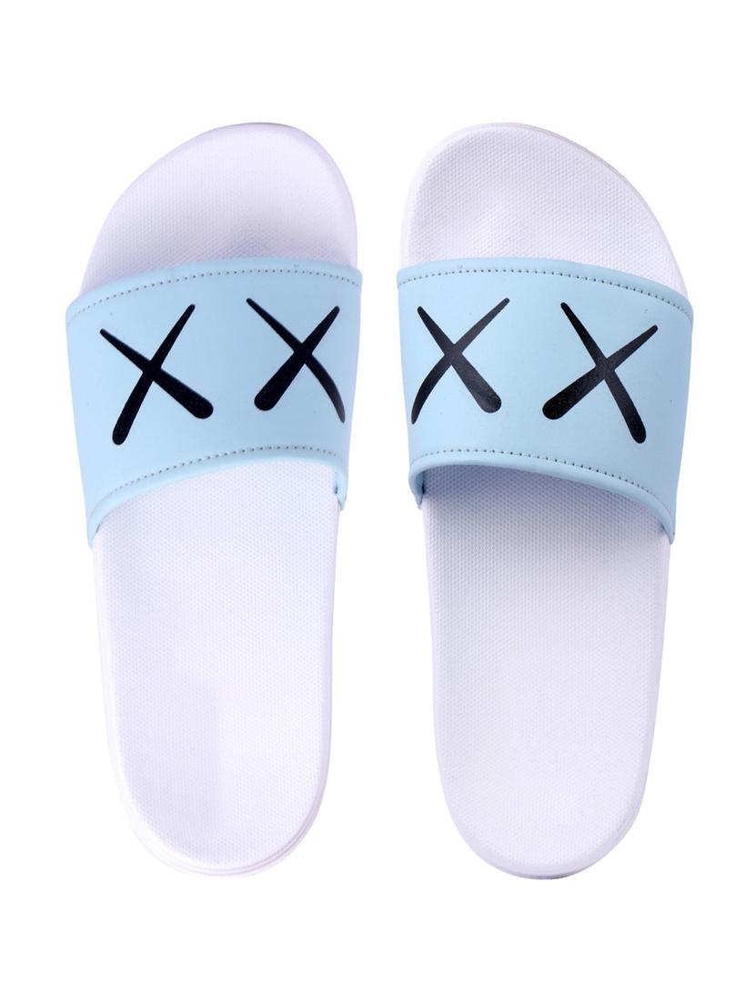 men printed slider flip flop - 21616440 - Zoom Image - 0
