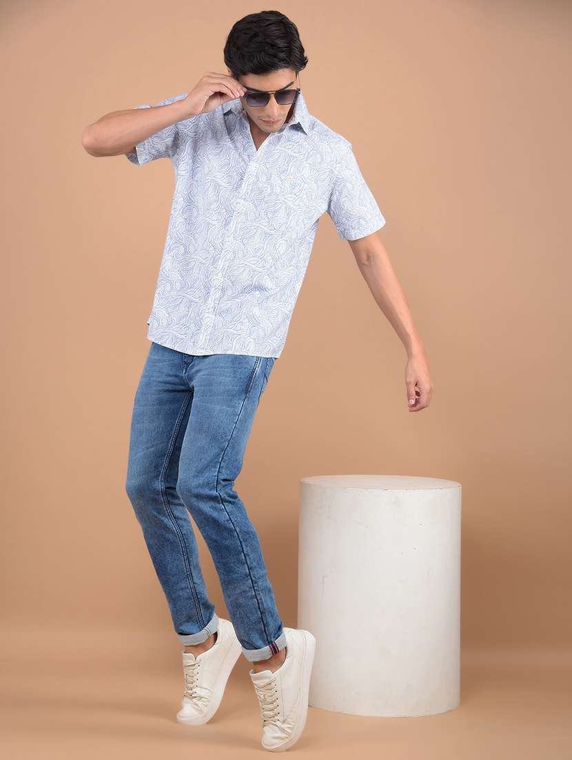 men short sleeves printed shirt - 21617319 -  Standard Image - 5