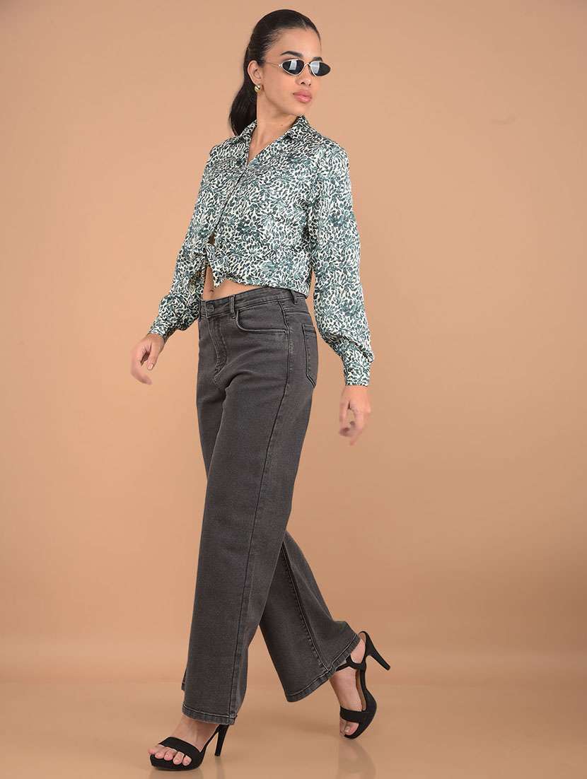 women printed long sleeves shirt - 21617401 -  Standard Image - 3