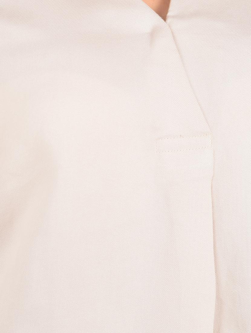 women beige solid regular top - 21617426 - Standard Image - 5