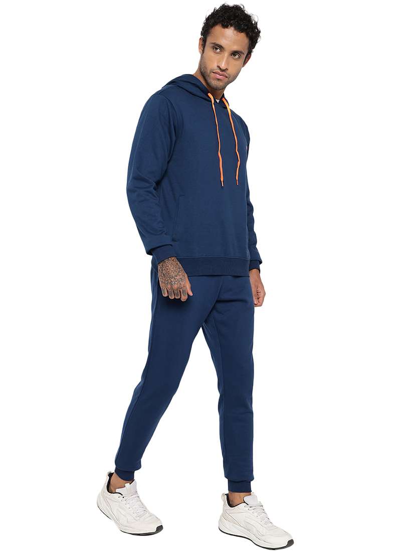men placement print hooded tracksuit - 21617461 - Standard Image - 3