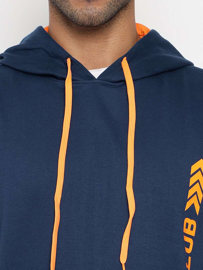 men placement print hooded tracksuit - 21617461 - Standard Image - 5
