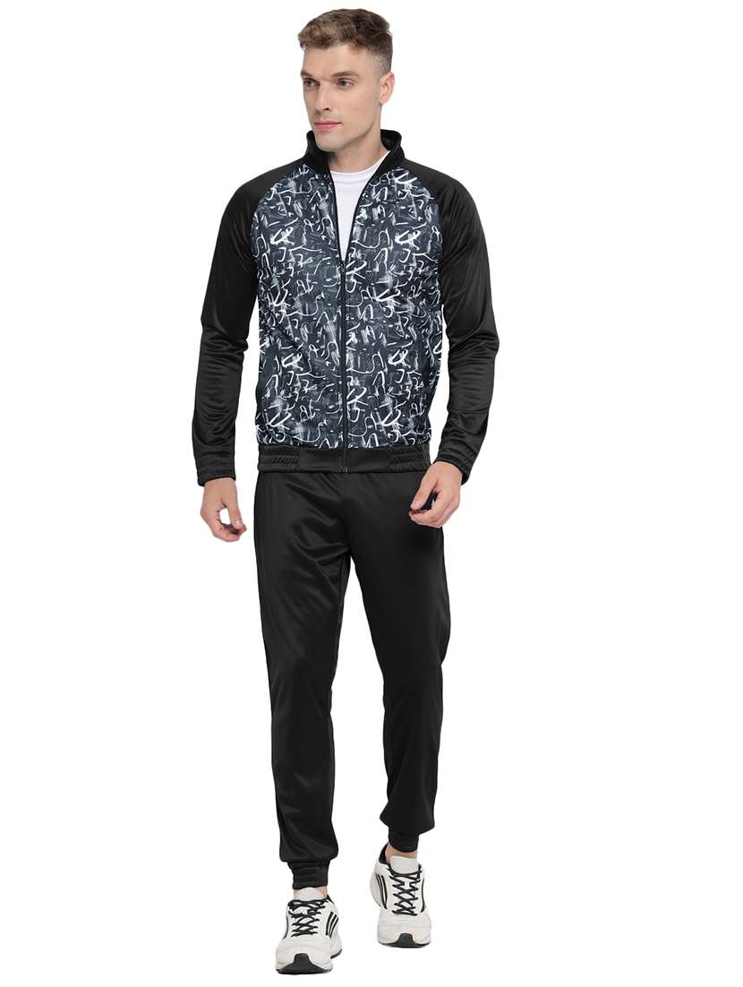men printed long sleeves tracksuit - 21617464 -  Zoom Image - 0