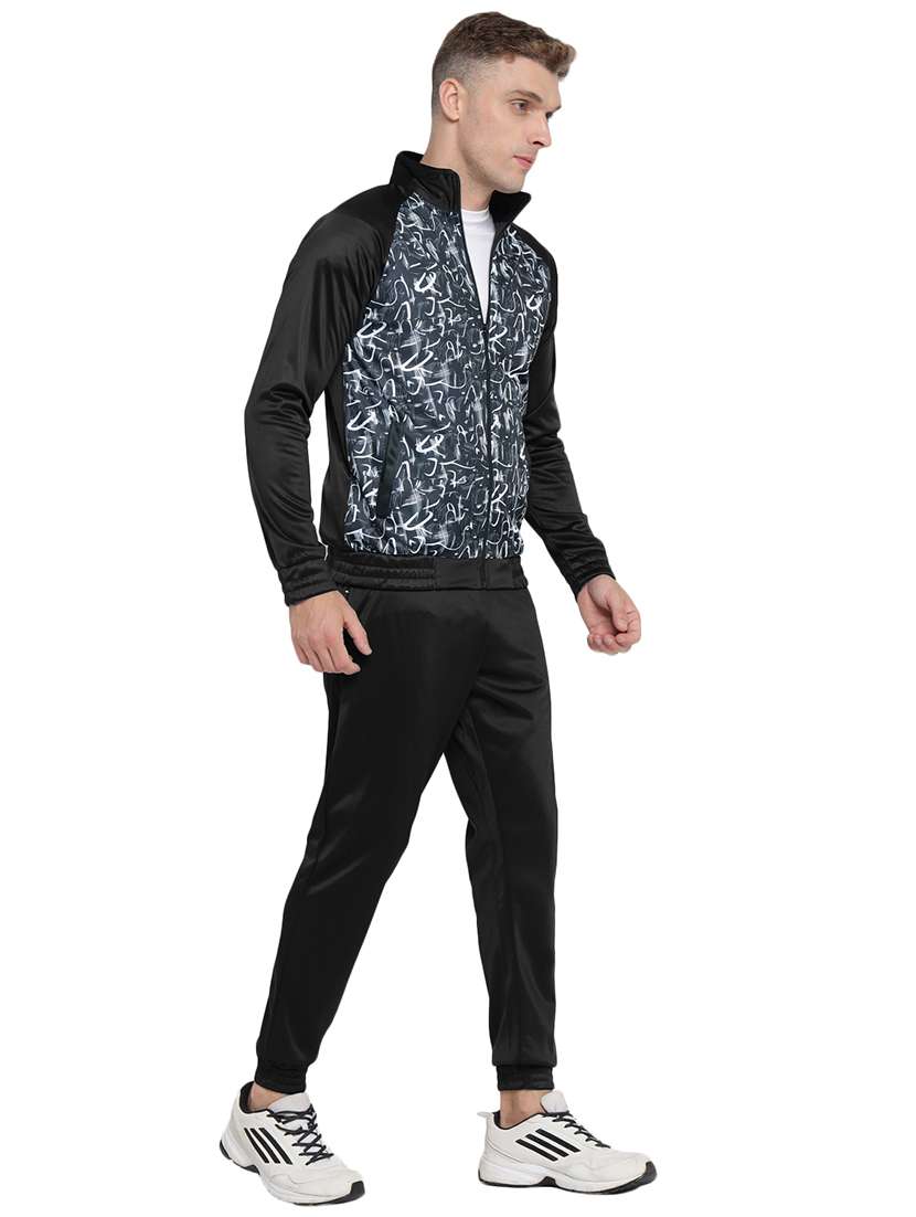 men printed long sleeves tracksuit - 21617464 - Standard Image - 3