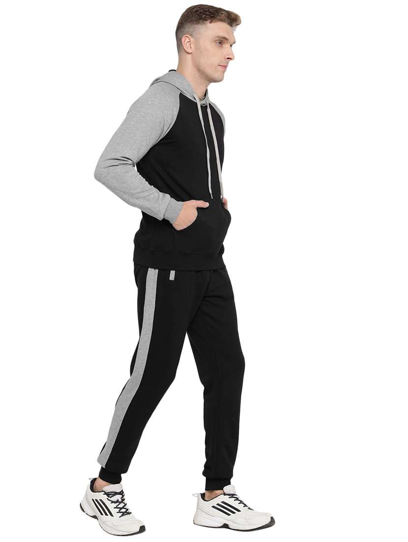 men color block hooded tracksuit - 21617470 - Standard Image - 3