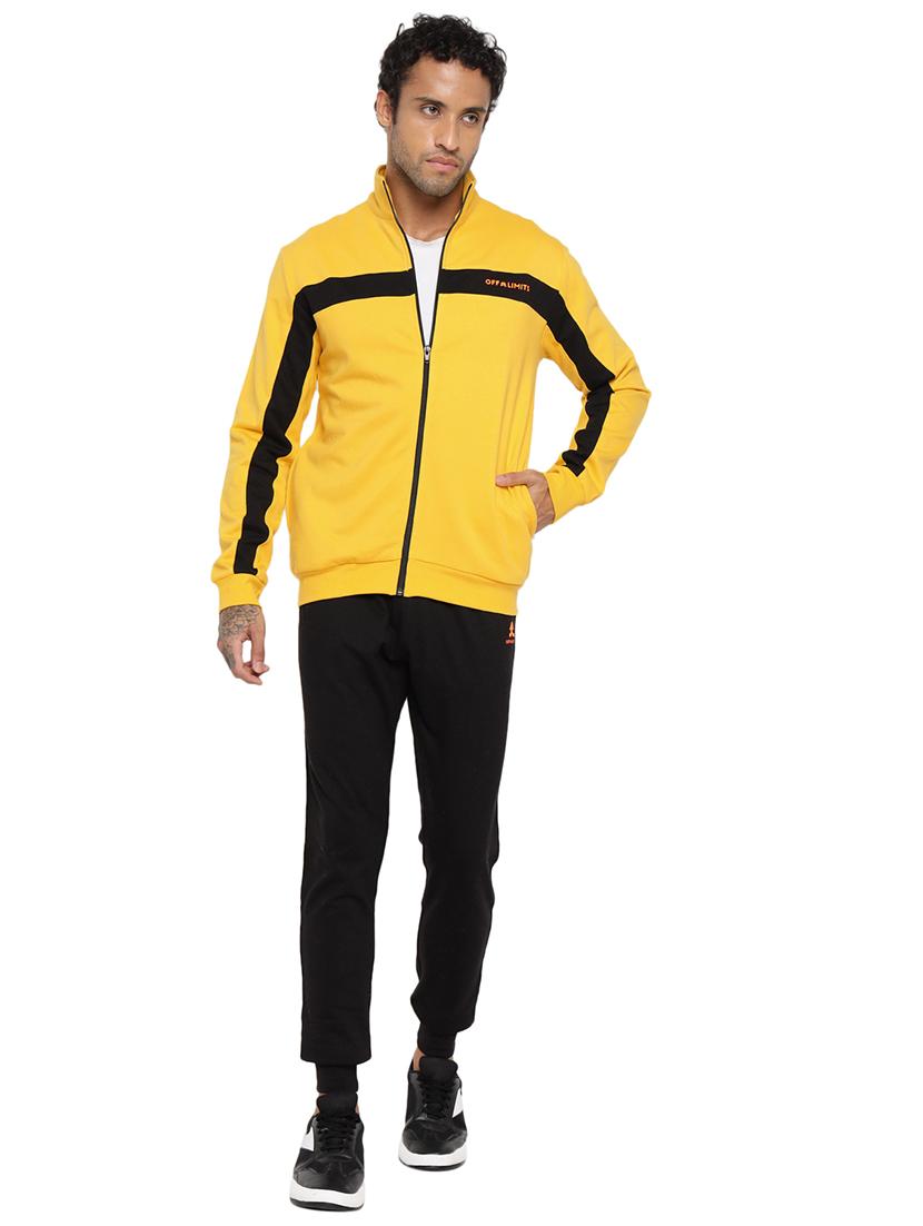 men taped detailed long sleeves tracksuit - 21617472 -  Zoom Image - 0