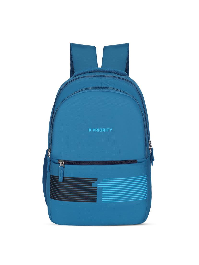 men blue adjustable straps backpack - 21617498 - Zoom Image - 0