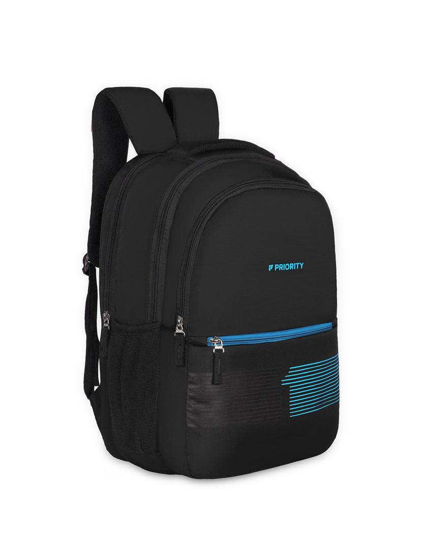 men black adjustable straps backpack - 21617499 - Standard Image - 3
