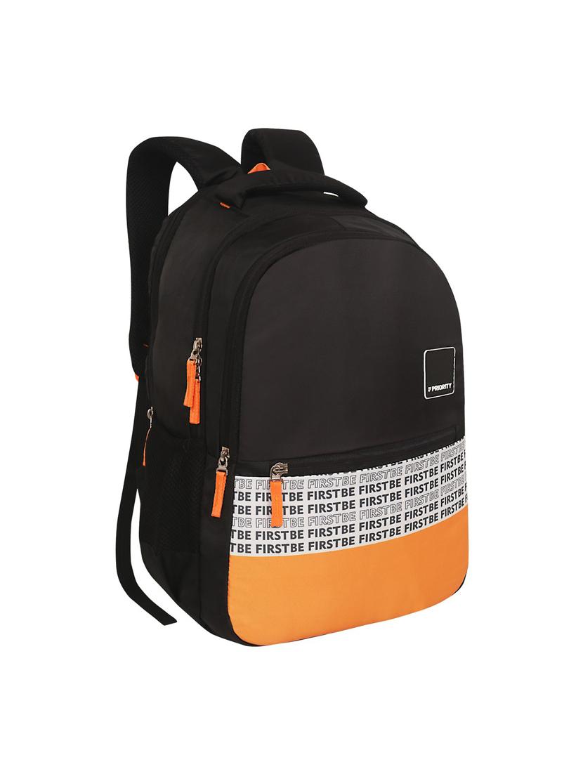 men black adjustable straps backpack - 21617541 - Standard Image - 3