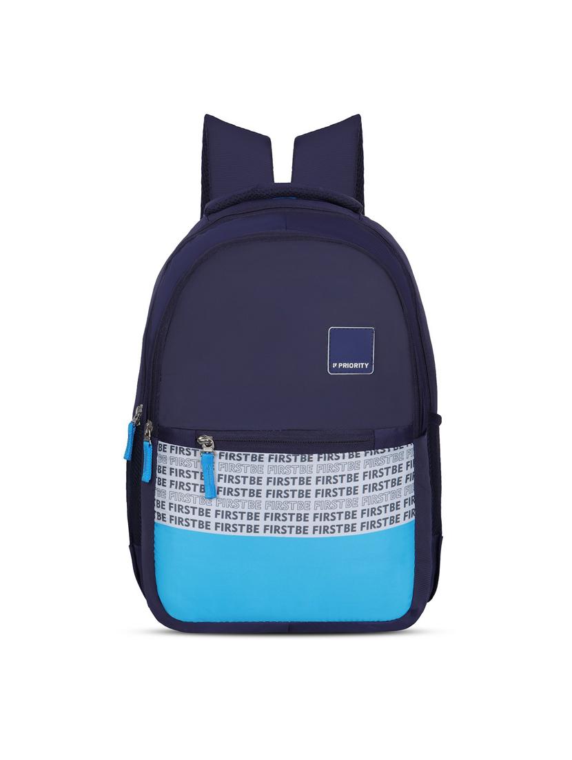 men navy blue adjustable straps backpack - 21617542 - Zoom Image - 0