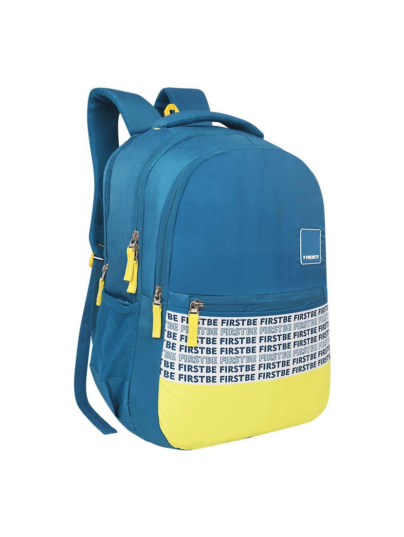 men blue adjustable straps backpack - 21617543 - Standard Image - 3
