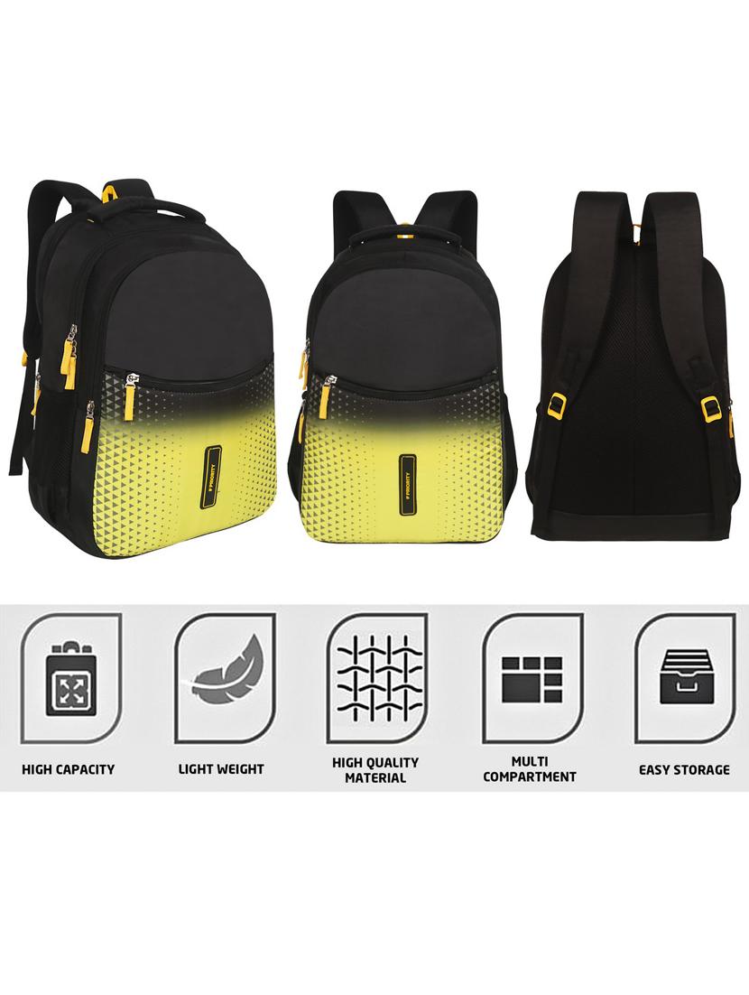 men black adjustable straps backpack - 21617549 - Standard Image - 5