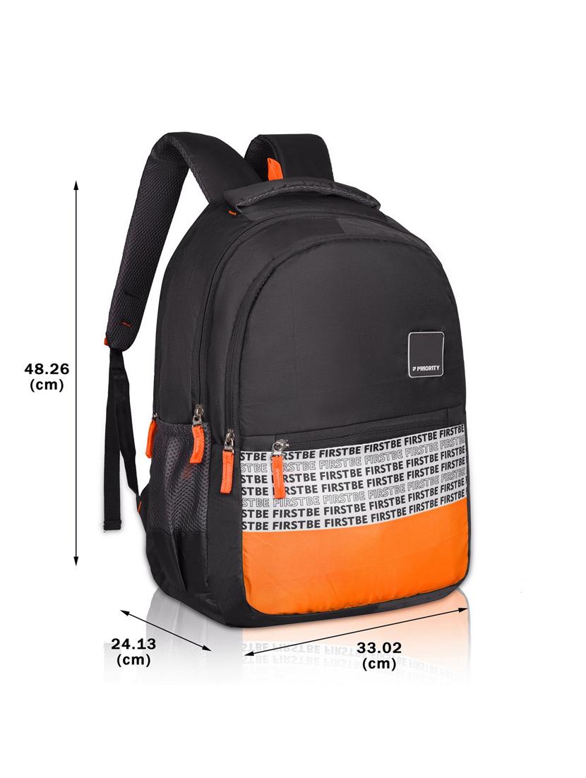 men black adjustable straps backpack - 21617552 - Standard Image - 3