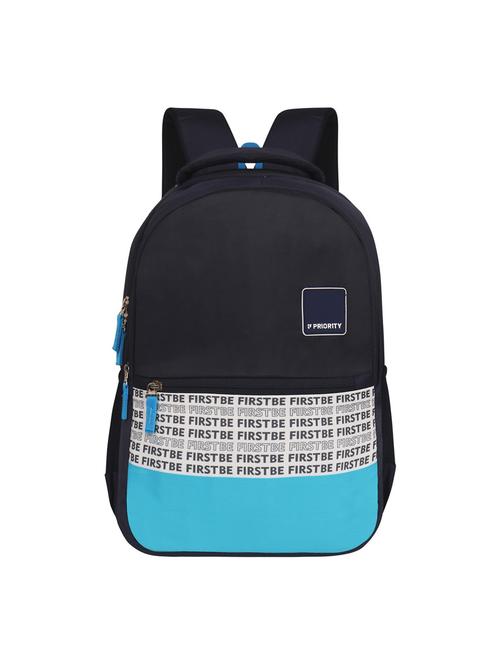 men navy blue adjustable straps backpack - 21617553 - Standard Image - 0