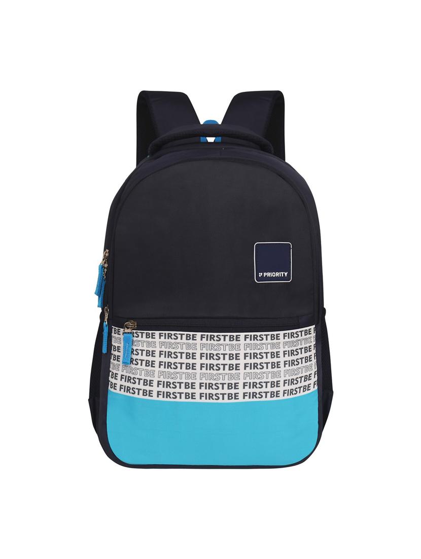 men navy blue adjustable straps backpack - 21617553 - Zoom Image - 0