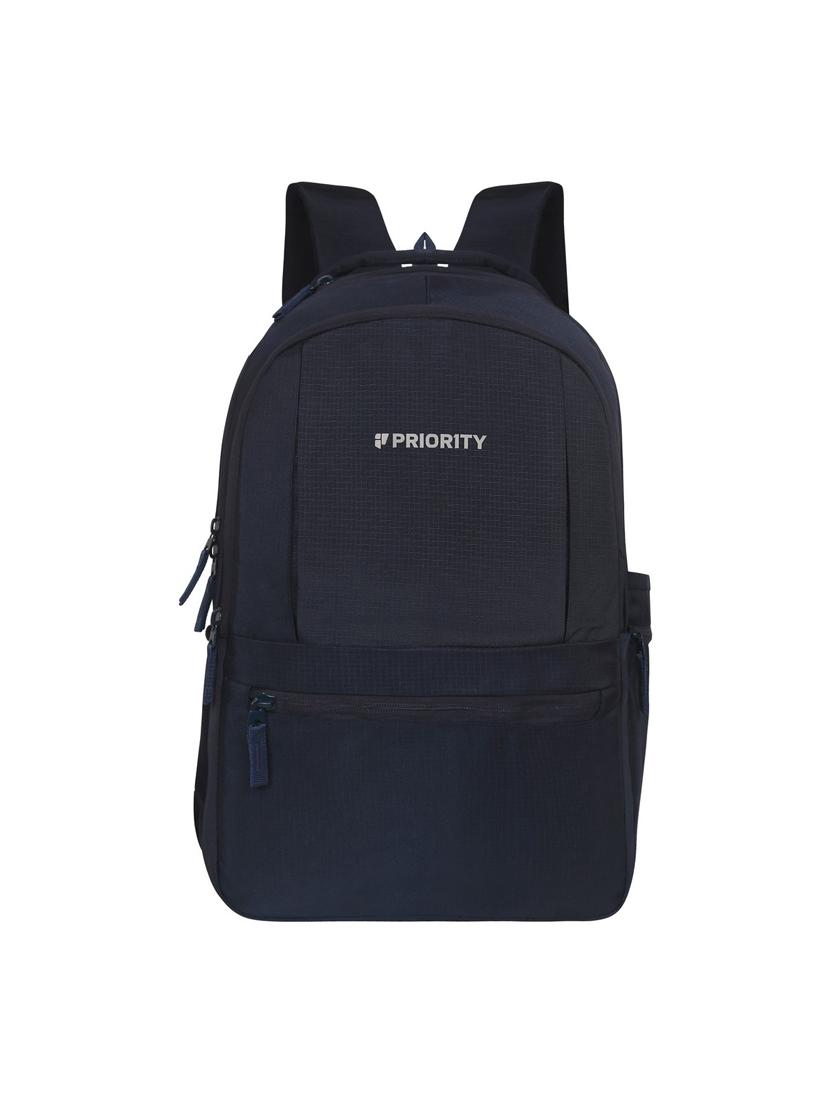 men navy blue adjustable straps laptop bag - 21617571 - Zoom Image - 0