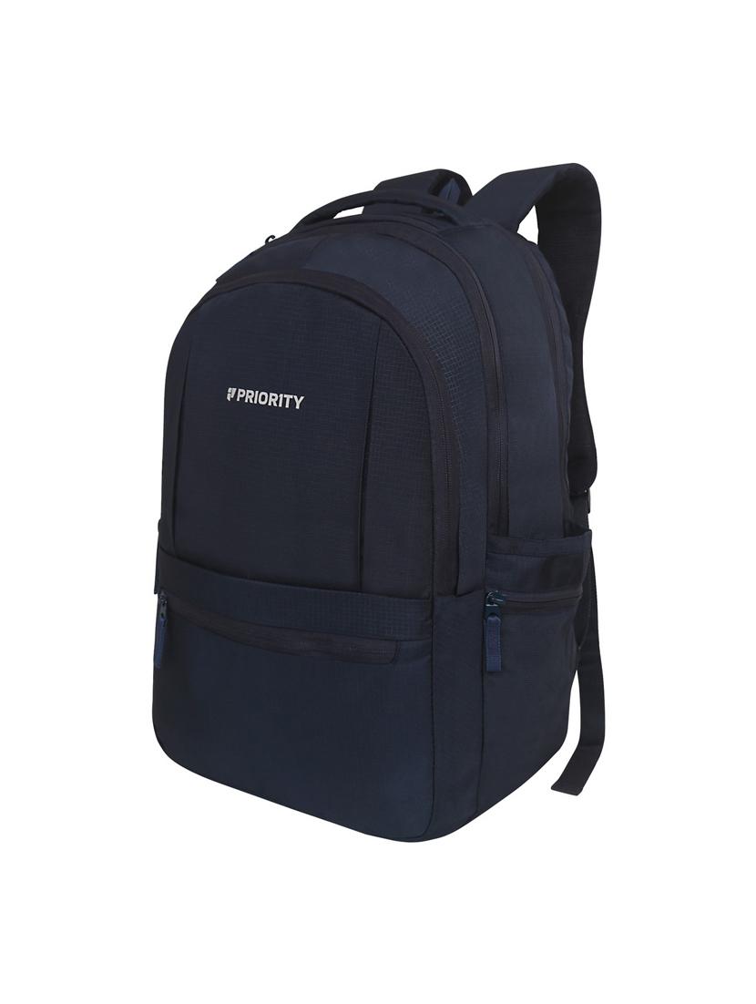 men navy blue adjustable straps laptop bag - 21617571 - Standard Image - 3