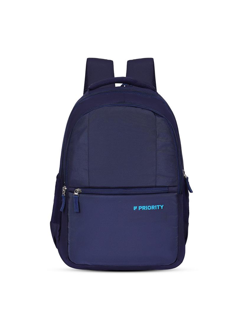 men navy blue adjustable straps laptop bag - 21617574 - Zoom Image - 0