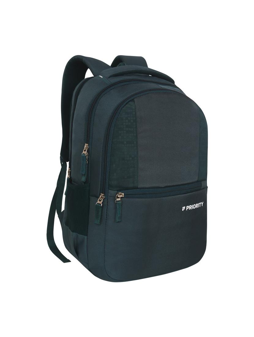 men bottle green adjustable straps laptop bag - 21617576 - Standard Image - 3