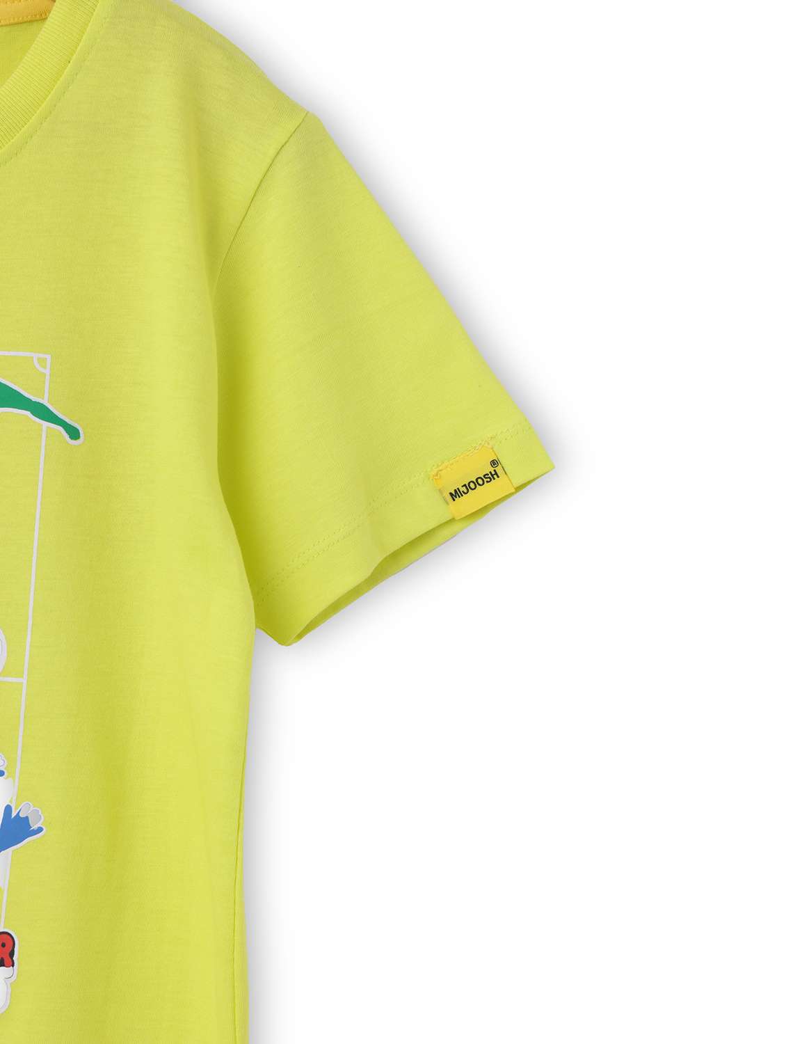 boys crew neck front print short sleeves t-shirt - 21618042 -  Standard Image - 3