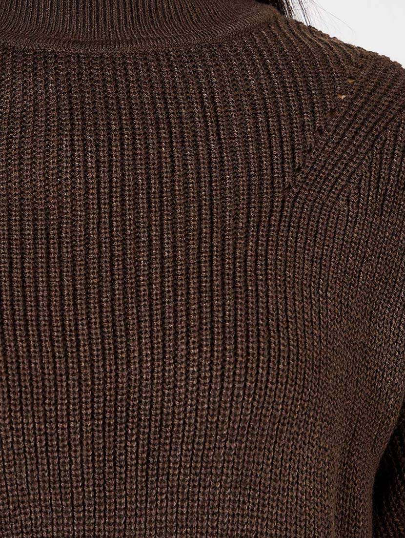 women self design long sleeve pullover - 21618126 -  Standard Image - 3