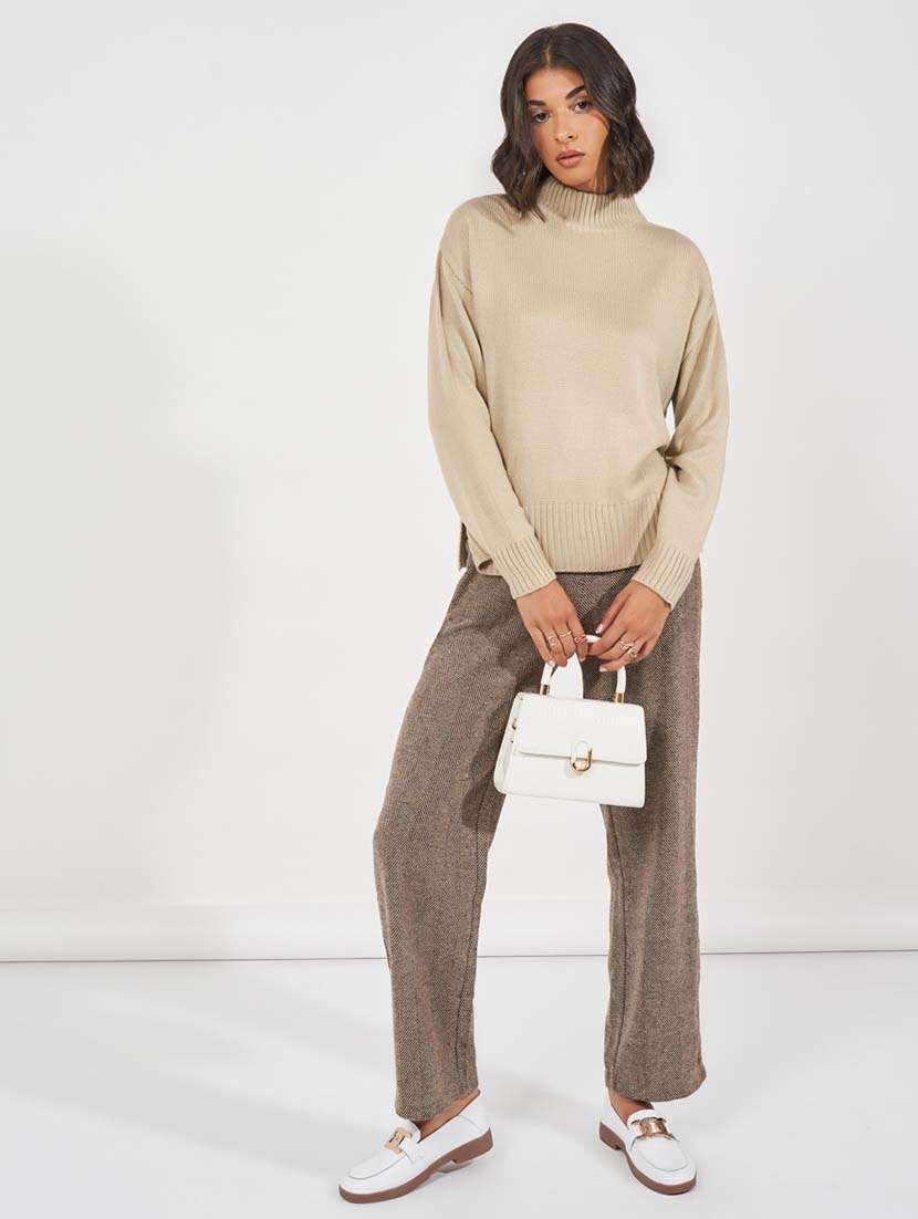 women self design long sleeve pullover - 21618128 -  Standard Image - 3