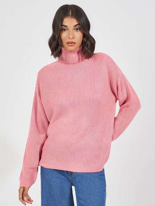 women self design long sleeve pullover - 21618129 -  Standard Image - 0