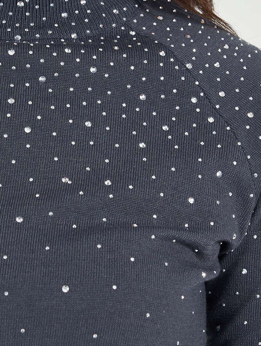 women self design long sleeve pullover - 21618133 -  Standard Image - 3