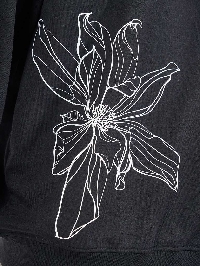 men placement print long sleeve sweatshirt - 21618164 -  Standard Image - 3