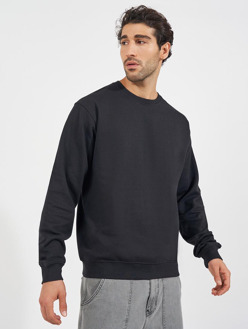 men back print long sleeve sweatshirt - 21618168 - Zoom Image - 0